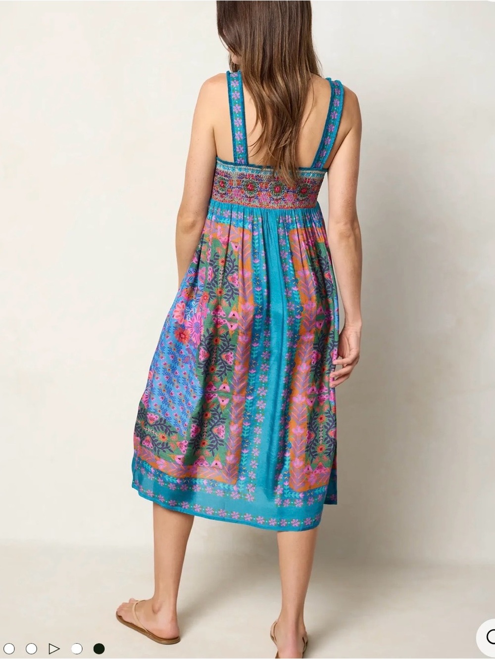 Natural Life Small NWT Swing In Your Step Midi Dress - Picture 4 of 5